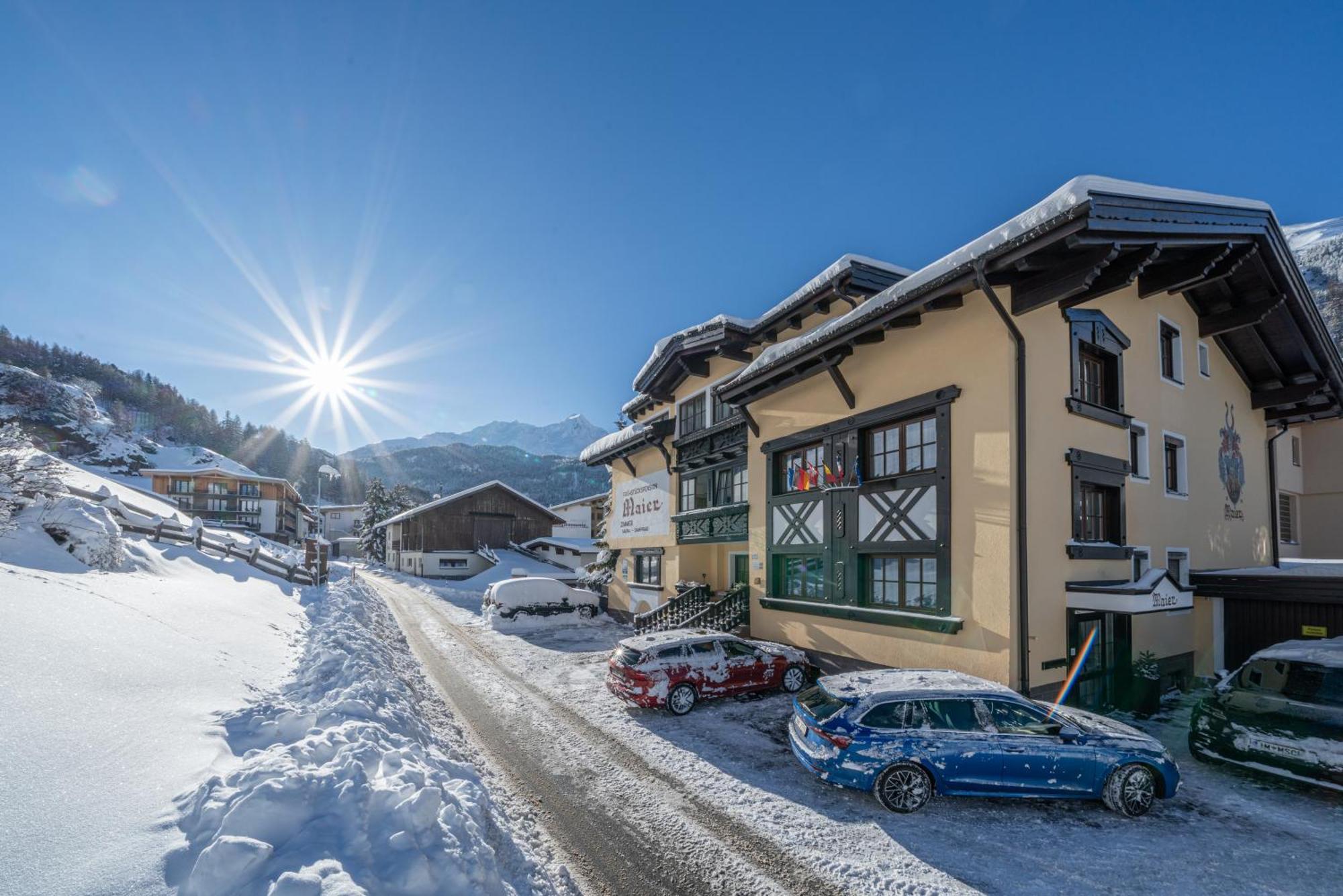 Fruehstueckspension Maier Solden Bagian luar foto
